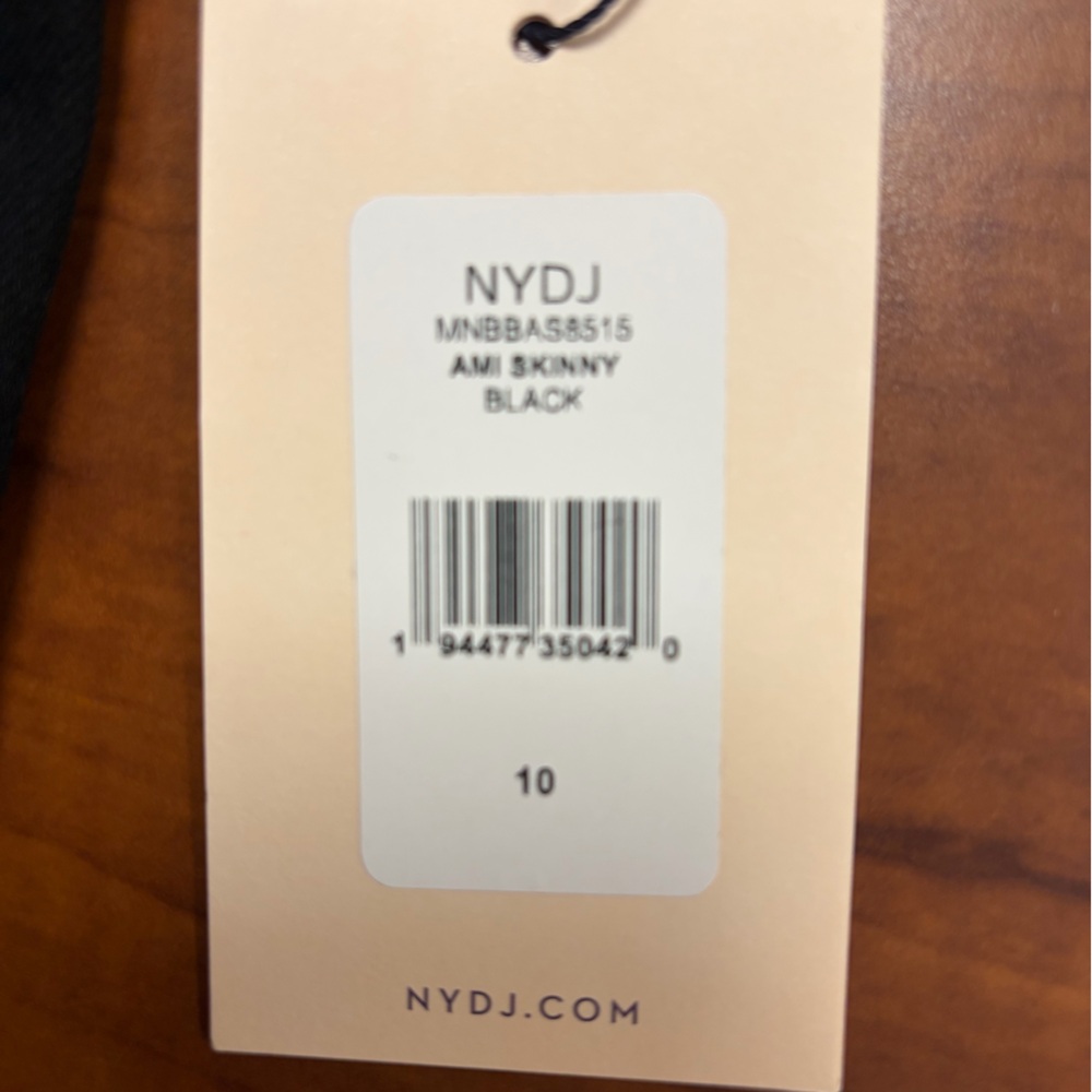 NYDJ Charcoal Skinny Jeans - Picture 2 of 2